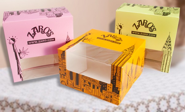 Mẫu hộp giấy đựng bánh kem