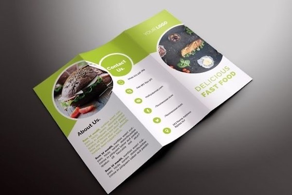 Tổng hợp những mẫu tờ rơi quảng cáo đồ ăn cho nhà hàng, quán ăn