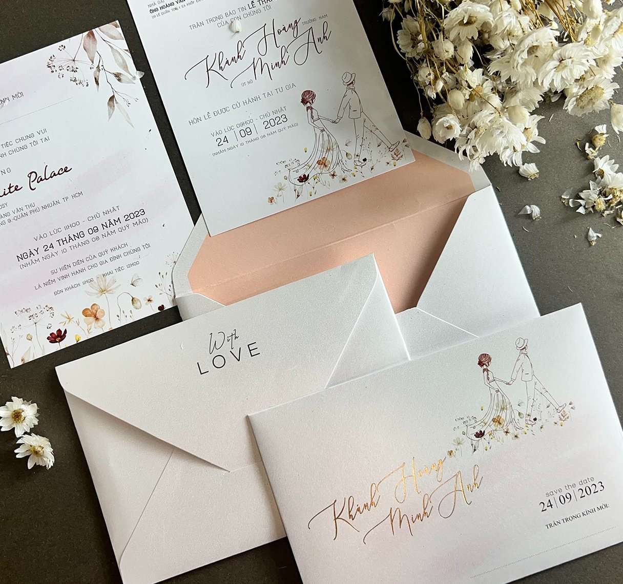 Những cách lựa chọn địa điểm để in thiệp cưới đẹp