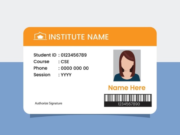 Các thông tin cơ bản trên thẻ sinh viên