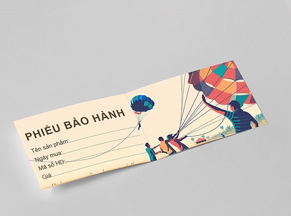 Nội dung trên phiếu bảo hành cần phải thể hiện rõ