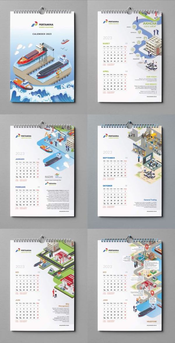 Lịch treo kiểu dáng thông minh