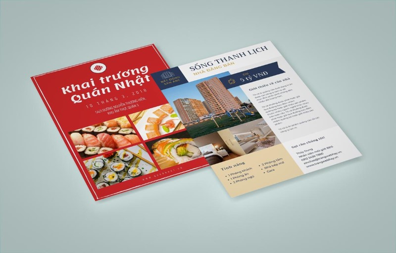 Nên chọn hình ảnh sắc nét, liên quan đến công ty