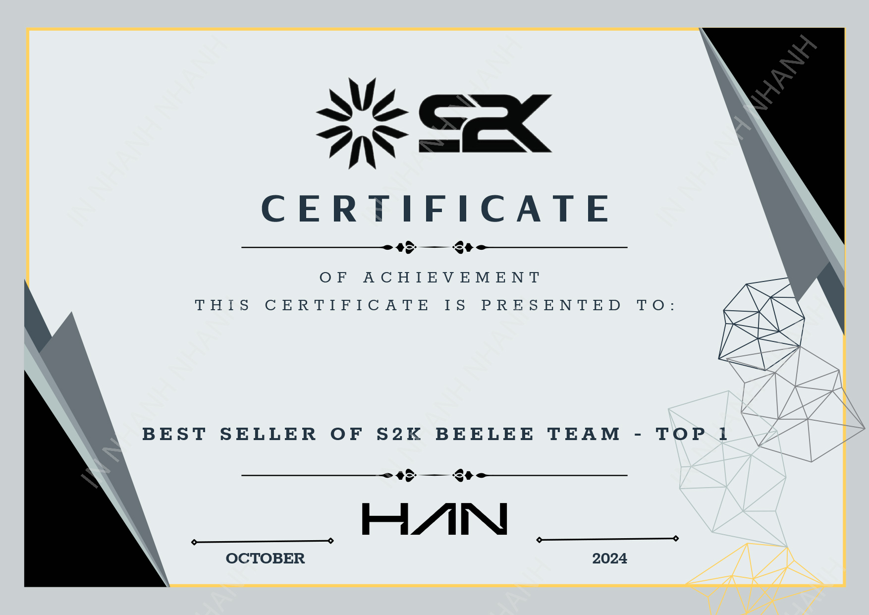 giấy chứng nhận 04