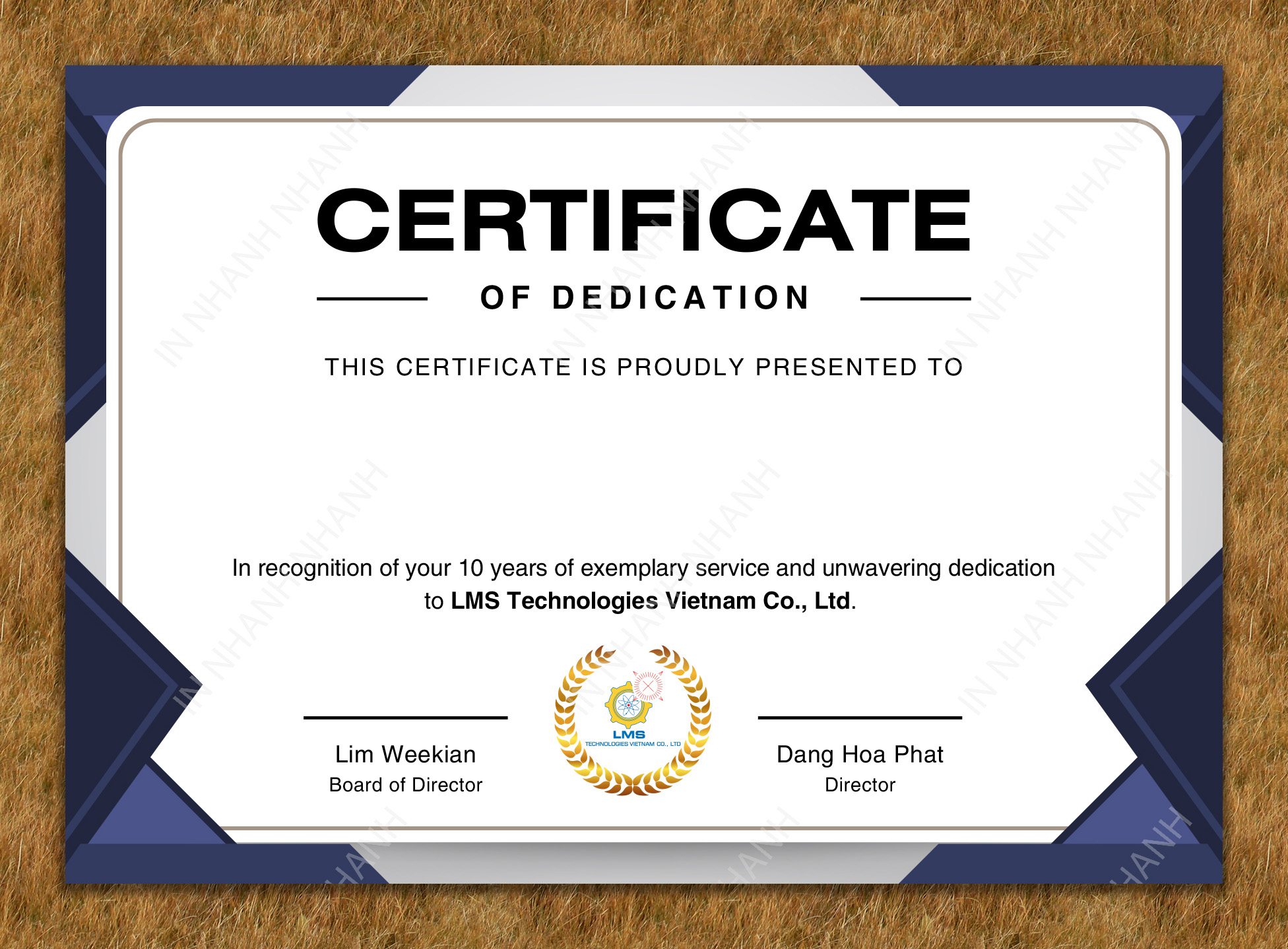 In Bằng Khen - Giấy Chứng Nhận